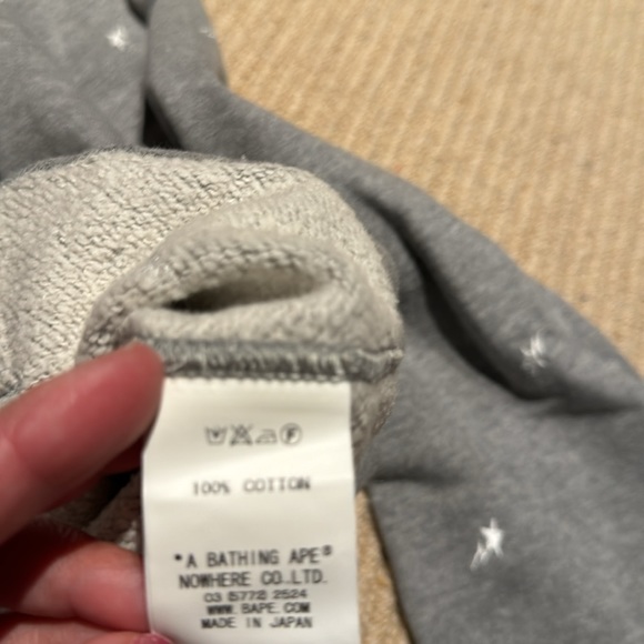 A Bathing Ape Classics zip up hoodie with stars - Picture 6 of 8